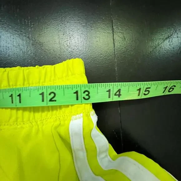 adidas Women's Bright Yellow 3” Athletic Shorts - Picture 4 of 6